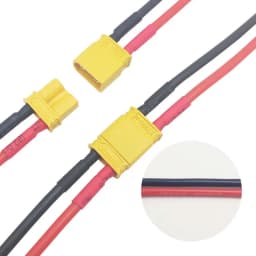 1 PCS/5 PCS XT30U Amass 1PCS Male Female Connector Plug With 16/18AWG Silicon Wire