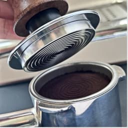 BEARR Coffee Powder Hammer Wooden Handle Adjustable Depth Constant 30lb Horizontal Calibration Down Press Espresso Coffee Tamper