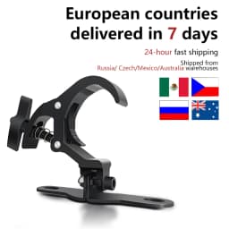 2-10 Pair Aluminum Light Hook LED Moving Head Light Hook Stage Light Truss Clip Folding Spring Hook Lighting Hook