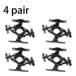 2-10 Pair Aluminum Light Hook LED Moving Head Light Hook Stage Light Truss Clip Folding Spring Hook Lighting Hook