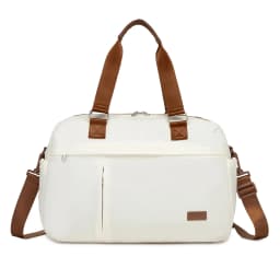 Kono 43×28×18cm Underseat Bag - EasyJet Approved Carry On Duffel with Trolley Sleeve, Travel & Weekend Bag for Women