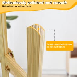 1.5M Wooden Artist Easel|Adjustable A-Frame Display|Folding Pine Wood Stand|for Wedding/Studio/Exhibition (Easy Assembly)