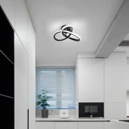 Modern LED Ceiling Light,LED Ceiling Light,20W for Bedroom,Kitchen,Living Room,Diameter 25 cm, Dimmable 3000K/4500K/6500K