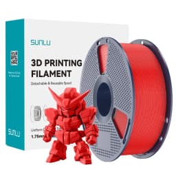 SUNLU 1KG PLA+2.0 3D Printer Filament Tougher and Stronger PLA Plus Filament 1000G/Roll 1.75mm 3D Filament Fits for FDM 3D Print