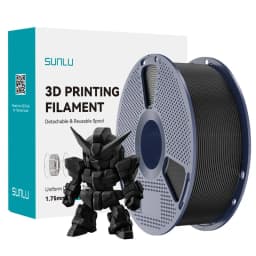 SUNLU 1KG PLA+2.0 3D Printer Filament Tougher and Stronger PLA Plus Filament 1000G/Roll 1.75mm 3D Filament Fits for FDM 3D Print