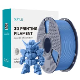 SUNLU 1KG PLA+2.0 3D Printer Filament Tougher and Stronger PLA Plus Filament 1000G/Roll 1.75mm 3D Filament Fits for FDM 3D Print