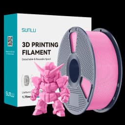 SUNLU 1KG PLA+2.0 3D Printer Filament Tougher and Stronger PLA Plus Filament 1000G/Roll 1.75mm 3D Filament Fits for FDM 3D Print
