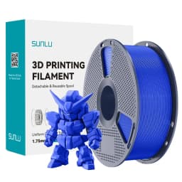 SUNLU 1KG PLA+2.0 3D Printer Filament Tougher and Stronger PLA Plus Filament 1000G/Roll 1.75mm 3D Filament Fits for FDM 3D Print