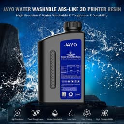 JAYO Water Washable Standard/ ABS Like Resin 3D Printer Resin 405nm UV Standard Rapid Photopolymer Resin For LCD/DLP/SLA 5Bottle