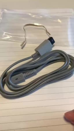1.8m Type C Charge Cable for Wii Console 65W PD USB C Gaming Power Supply Cord for Nintendo Wii Charge Game Console LED Wire