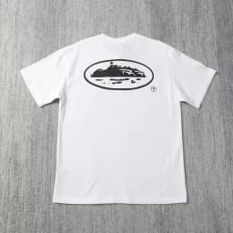 2026 Summer New Small Boat Printed Short Sleeve T-shirt Loose Round Neck Breathable Half Sleeve Casual Fashion Brand