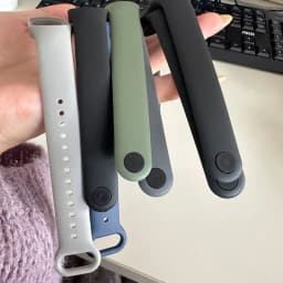3Pcs Silicone Watchband For Mi Band 7 6 4 5 3 9 Bracelet Xiaomi Mi Band Strap Sport Replacement Wristband Smartwatch Accessories