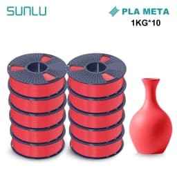 SUNLU PLA High Speed/PLA Meta 10KG 1KG/Roll 1.75mm+/-0.02MM 3D Printer Filament Lines Up Neatly Wound For FDM Printer Fast Ship