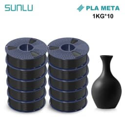 SUNLU PLA High Speed/PLA Meta 10KG 1KG/Roll 1.75mm+/-0.02MM 3D Printer Filament Lines Up Neatly Wound For FDM Printer Fast Ship