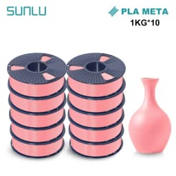 SUNLU PLA High Speed/PLA Meta 10KG 1KG/Roll 1.75mm+/-0.02MM 3D Printer Filament Lines Up Neatly Wound For FDM Printer Fast Ship