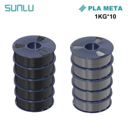 SUNLU PLA High Speed/PLA Meta 10KG 1KG/Roll 1.75mm+/-0.02MM 3D Printer Filament Lines Up Neatly Wound For FDM Printer Fast Ship