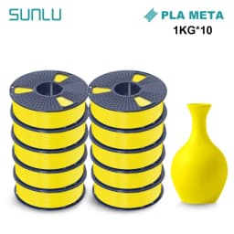 SUNLU PLA High Speed/PLA Meta 10KG 1KG/Roll 1.75mm+/-0.02MM 3D Printer Filament Lines Up Neatly Wound For FDM Printer Fast Ship