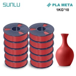 SUNLU PLA High Speed/PLA Meta 10KG 1KG/Roll 1.75mm+/-0.02MM 3D Printer Filament Lines Up Neatly Wound For FDM Printer Fast Ship