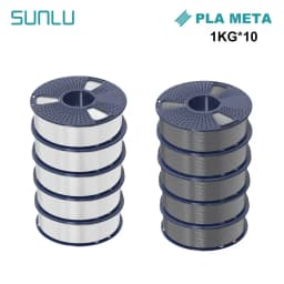 SUNLU PLA High Speed/PLA Meta 10KG 1KG/Roll 1.75mm+/-0.02MM 3D Printer Filament Lines Up Neatly Wound For FDM Printer Fast Ship