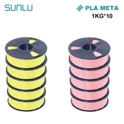 SUNLU PLA High Speed/PLA Meta 10KG 1KG/Roll 1.75mm+/-0.02MM 3D Printer Filament Lines Up Neatly Wound For FDM Printer Fast Ship