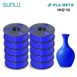SUNLU PLA High Speed/PLA Meta 10KG 1KG/Roll 1.75mm+/-0.02MM 3D Printer Filament Lines Up Neatly Wound For FDM Printer Fast Ship