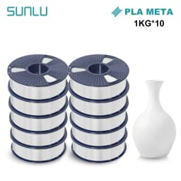 SUNLU PLA High Speed/PLA Meta 10KG 1KG/Roll 1.75mm+/-0.02MM 3D Printer Filament Lines Up Neatly Wound For FDM Printer Fast Ship