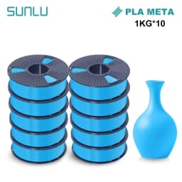SUNLU PLA High Speed/PLA Meta 10KG 1KG/Roll 1.75mm+/-0.02MM 3D Printer Filament Lines Up Neatly Wound For FDM Printer Fast Ship