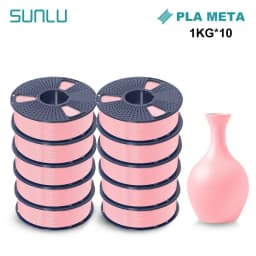 SUNLU PLA High Speed/PLA Meta 10KG 1KG/Roll 1.75mm+/-0.02MM 3D Printer Filament Lines Up Neatly Wound For FDM Printer Fast Ship