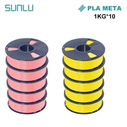 SUNLU PLA High Speed/PLA Meta 10KG 1KG/Roll 1.75mm+/-0.02MM 3D Printer Filament Lines Up Neatly Wound For FDM Printer Fast Ship