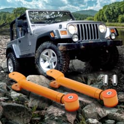 2pcs Front Upper Adjustable Control Arms For Jeep Cherokee XJ ZJ WJ Wrangler TJ Brand New