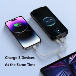 10000mAh Universal Battery Charger Case for IPhone 15 Huawei Samsung Xiaomi Type C Fast Charging Power Bank