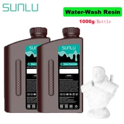 SUNLU 2KG ABS-Like/ Standard / Water-Wash 3D Resin 405nm UV Resin For Most SLA/DLP/LCD 3D Printer Material UV Sensitive 1kg