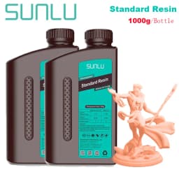 SUNLU 2KG ABS-Like/ Standard / Water-Wash 3D Resin 405nm UV Resin For Most SLA/DLP/LCD 3D Printer Material UV Sensitive 1kg
