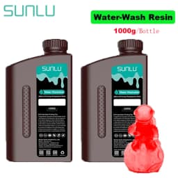 SUNLU 2KG ABS-Like/ Standard / Water-Wash 3D Resin 405nm UV Resin For Most SLA/DLP/LCD 3D Printer Material UV Sensitive 1kg