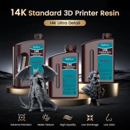 SUNLU 2KG ABS-Like/ Standard / Water-Wash 3D Resin 405nm UV Resin For Most SLA/DLP/LCD 3D Printer Material UV Sensitive 1kg