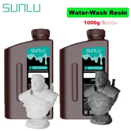 SUNLU 2KG ABS-Like/ Standard / Water-Wash 3D Resin 405nm UV Resin For Most SLA/DLP/LCD 3D Printer Material UV Sensitive 1kg