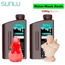 SUNLU 2KG ABS-Like/ Standard / Water-Wash 3D Resin 405nm UV Resin For Most SLA/DLP/LCD 3D Printer Material UV Sensitive 1kg
