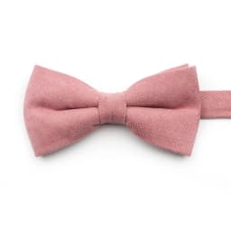 NEW Macarons Solid Color Men Bow Tie Super Soft Suede Classic Shirts Bowtie Bowknot Adult Child Butterfly Cravats For Wedding