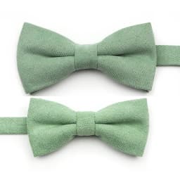 NEW Macarons Solid Color Men Bow Tie Super Soft Suede Classic Shirts Bowtie Bowknot Adult Child Butterfly Cravats For Wedding
