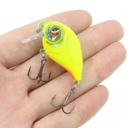 Mini Crankbait Fishing Lure 4.5cm 7.4g Floating Wobblers Artificial Hard Bait Swimbait Minnow Trout Bass Carp Fishing Tackle