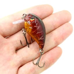 Mini Crankbait Fishing Lure 4.5cm 7.4g Floating Wobblers Artificial Hard Bait Swimbait Minnow Trout Bass Carp Fishing Tackle