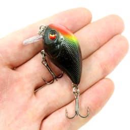 Mini Crankbait Fishing Lure 4.5cm 7.4g Floating Wobblers Artificial Hard Bait Swimbait Minnow Trout Bass Carp Fishing Tackle