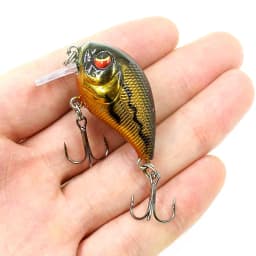 Mini Crankbait Fishing Lure 4.5cm 7.4g Floating Wobblers Artificial Hard Bait Swimbait Minnow Trout Bass Carp Fishing Tackle