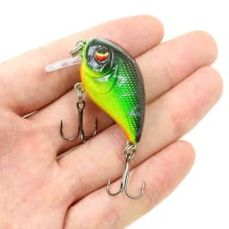 Mini Crankbait Fishing Lure 4.5cm 7.4g Floating Wobblers Artificial Hard Bait Swimbait Minnow Trout Bass Carp Fishing Tackle