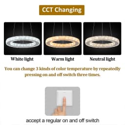 Ring Led Hanging Light Pendant Lamp Luxury Gold Copper New Chandelier Lustre Ceiling Lamp Living Dining Room Home Decor Fixture