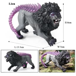 Oenux Simulation Dinosaur Dragon Turtles Fire Bull Orangutan Magma Golem Animal Model Action Figures Pvc Collection Kid Toy Gift