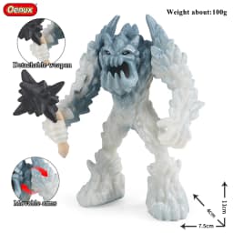 Oenux Simulation Dinosaur Dragon Turtles Fire Bull Orangutan Magma Golem Animal Model Action Figures Pvc Collection Kid Toy Gift