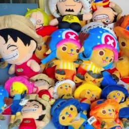 Japanese Anime 25cm One Piece Original Plush Toys CartoonFigure Luffy Chopper Ace Roronoa Zoro Cute Stuffed Doll Kids Xmas Gifts