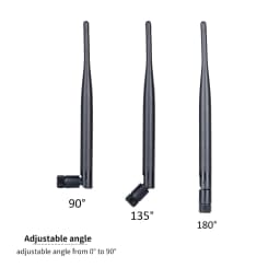 2 PSC 2.4GHz Wireless WiFi Antenna 6dBi SMA Male Connector WiFi Antenna For Router Network Card Drone IP Camera Pigtail Cable