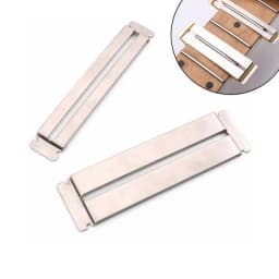 Guitar Fret Wire Sanding Stone Protector Kit Finger Plate Radian Polishing DIY Luthier Tool Guitar Bass Parts & Accessories